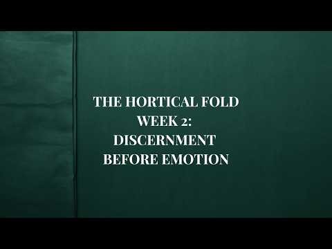 The Fold: Your Sacred Weekly Reset: Week 2 Discernment Before Emotion