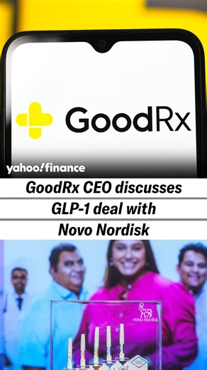 GoodRx struck a deal with Novo Nordisk to offer lower prices on GLP-1 drugs at over 70,000 US pharmacies. GoodRx's president and CEO says the decision is part of the company's push for broader access to branded weight-loss medications. Read more: yhoo.it/4lCQi3w | Yahoo Finance