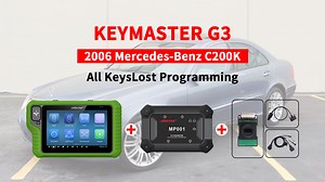 🔔🔴OBDSTAR G3 Program 2006 Benz W209 All Keys Lost🆗✅ program 2006 Benz W209 C200K all keys lost using the Benz FBS3 kit. Read pin code Generate BE key file Reset Virgin BE key data Read key info Write BE key data https://www.obdii365.com/wholesale/obdstar-x300-classic-g3-with-benz-fbs3-kit.html | Car key programmer