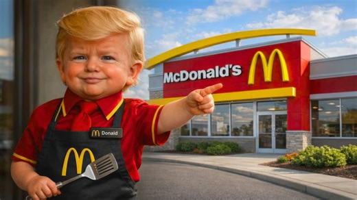 Baby Trump Gets a Job at McDonalds! 🤣🍟 | Baby News Network