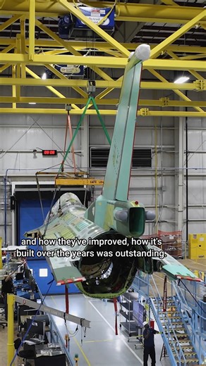 How the F-16 is Built at the World’s Last Production Line. Behind the Wings PBS S7 Director Cray Novick and Host Tracy LaTourrette share stories from filming around the U.S. to learn more about the Fighting Falcon. They discuss the dangerous first flight, touring Greenville’s manufacturing plant, technical upgrades, and test-flying the Viper fresh off the factory floor. This one is going to be cool! To hear more, check out our Behind the Wings podcast episode on the Making of 50 Years of the F-1