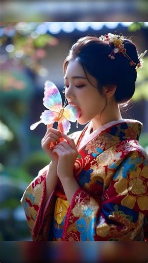 Quiet Shatter ASMR | Crystal Candy Eating – Iridescent Butterfly