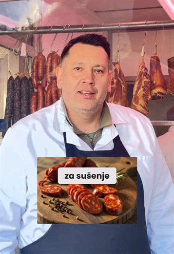 Kod pravog recepta najvažnije su tri stvari: točan omjer soli, kvalitetno meso i tvoj ukus za začine.🧂 📩 Zaprati za više ovakvih konkretnih savjeta ako voliš znat što jedeš i kako se to radi. #meso #kobasice #mesnica #gastro