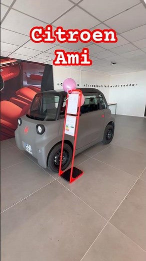Tiny Car, Big Attention! Citroen Ami shocks the streets 😱🚗 #CitroenAmi #MicroCar #EV #ViralCars