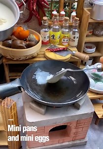 67K views · 56 reactions | Mini pans and mini eggs | Beautiful World | Facebook