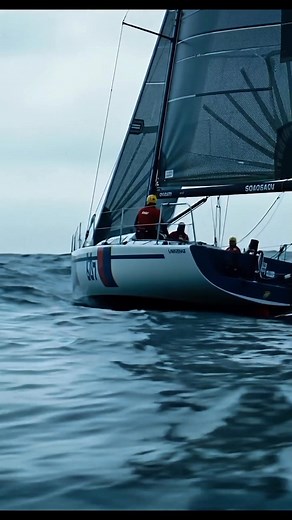 51K views · 452 reactions | ⛵ "One wave. One moment. Everything changes." A racing sailboat takes a massive hit — sudden tilt, crashing splash, and crew overboard in dramatic slow motion. An intense twist in the heat of the race. #SailingWipeout #CapsizeChaos #RaceGoneWrong #OceanPower #SlowMoImpact #DramaticSailing #WaveStrike #SeaDrama | Love Sailing | Facebook