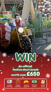 11 shares | WIN a 2 night Festive Short break for 2 adults and 2...