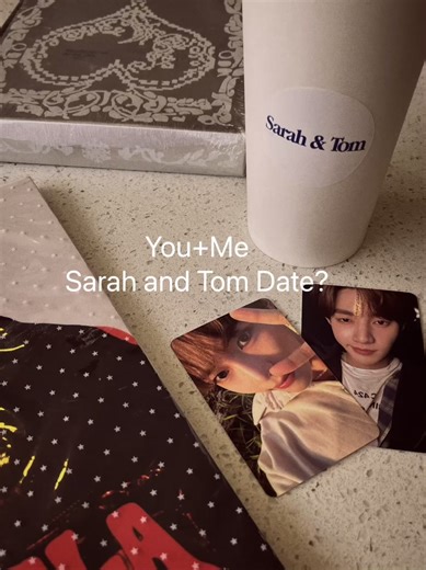 Come stop by our K-pop Café~~ #fyp #kpop #redvelvet #sarahandtom