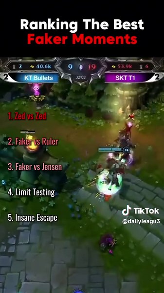 Faker's Best League of Legends Moments Revealed