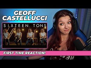 Geoff Castellucci -"Sixteen Tons" cover | First Time Reaction