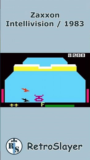 Zaxxon Gameplay Intellivision