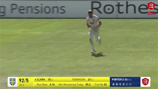 2.6K views · 33 reactions | ❤️ 헟헢헩험 헜헧, 헣헢헥헧헦!!! Graham Clark is out LBW for 15! Live Stream, Scorecard & Highlights ➡️ https://essexcricket.org.uk/matchzone/?tab=m_summary#m5054137f-a1e9-4ff9-8b53-72ad83214e56 Durham 92-6 (trail by 32 runs) 礪 #FlyLikeAnEagle | Essex County Cricket Club | Facebook