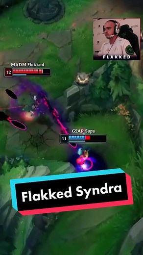 Flakked con Syndra 🥰🤯🤯 #gomad #madlions #leagueoflegends #superligalol #esports #syndra #flakked #lol