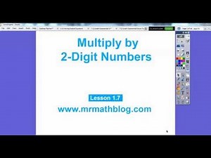 Multiply by 2-Digit Numbers - Lesson 1.7
