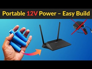 Build Your Own Portable 12V Power Supply – No Adapter Needed
