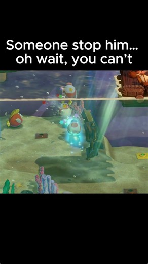 Toad’s revenge on every fish he ever met #mario #nintendoswitch #nintendo