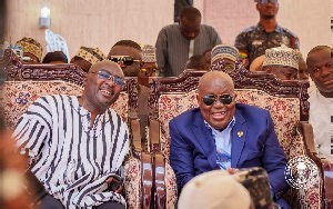 Akufo-Addo joins Chief Imam, Bawumia to mark 13th Adua for late Aliu Mahama