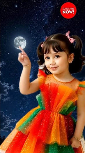 Chanda Mama Dur Ke 🌙 lullaby | Infobells Style Hindi Rhymes | chivchivchimni1 #shorts #foryou