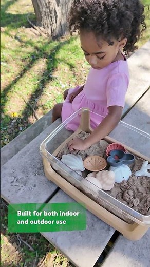 Portable Sensory Play with Kaplan's Tabletop Sand and Water Table!