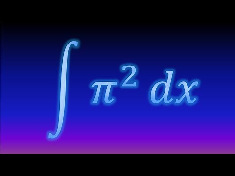 05. Integral of a constant function (Pi squared)
