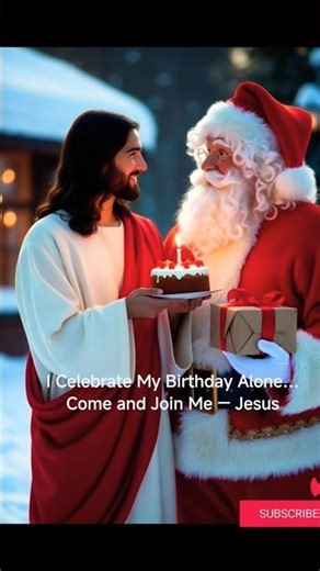 I Celebrate My Birthday Alone… Come and Join Me — Jesus #jesus #jesuschrist