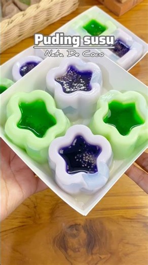 Resep puding susu nata de coco