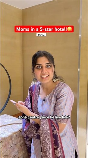 Moms in a 5-star hotel🤏❤️/ Part 02 #shorts