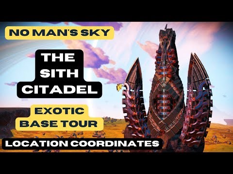 NMS Base Tour | The Sith Citadel | EUCLID