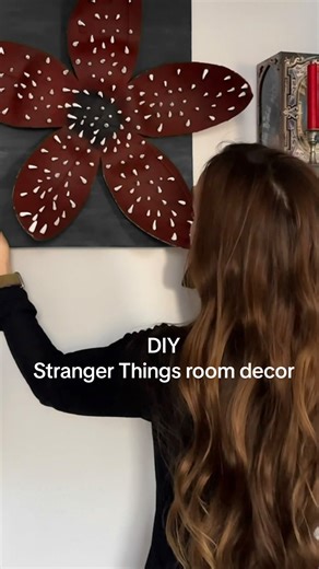 Polina | DIY Stranger Things room decor idea🏀 #DIY #StrangerThings #Demogorgon | Instagram