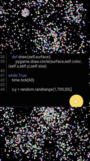 Create Explosions💥🤯 In Pygame Library In Python #coding #python