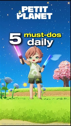 5 must-dos daily in Petit Planet #petitplanet