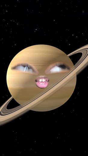 Is Saturn dead? 😳 #Planets #Space #Funny #DePlanets | Dimpey