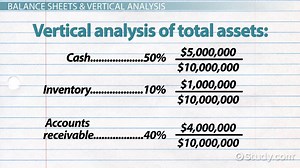 Using the Vertical Method to Analyze Financial Statements - Video | Study.com