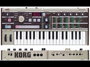Korg Microkorg - Vocoder demo, DAW recording