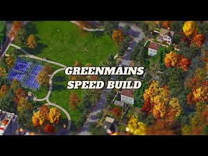 SimCity 4 | Greenmains - Speed build 4K