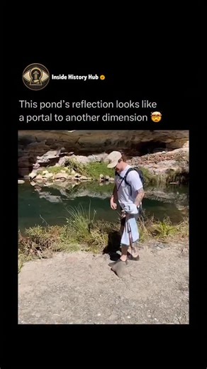 Inside History Hub on Instagram: "✨🌊🪨 Sunlight on rippling water creates glowing moving portals on rocks. Waves bend and focus light into pulsing swirling caustic patterns that feel magical. Follow @insidehistoryhub for more 🌅 Pure physics of refraction reflection and motion makes the otherworldly effect. Nature turns ordinary scenes into sci-fi illusions without anything supernatural."