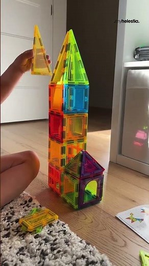 Magnetic WonderBlocks – The Perfect Toy for Kids to Build & Explore! #buildingblocks #stemtoys