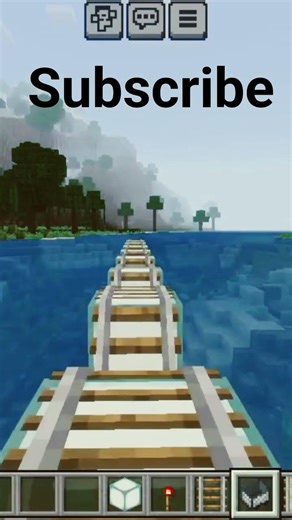 Minecraft without stop railway ride #minecraft #railway ride