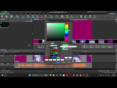 how to make a clearer on videopad part 1