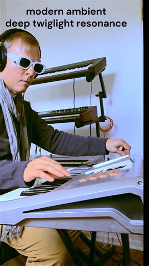 Mingo on Instagram: "deep twighlight resonance slow ambient synthesizer music #electronicmusic #ambientmusic"