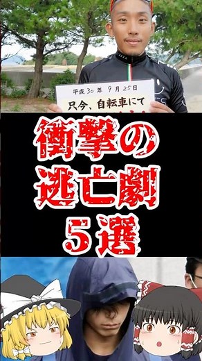 【ゆっくり闇の界隈】衝撃の逃亡激５選をゆっくり解説#ゆっくり解説 #都市伝説 #芸能人