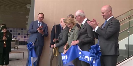 Alcon cuts ribbon on expanded facility in Cabell County