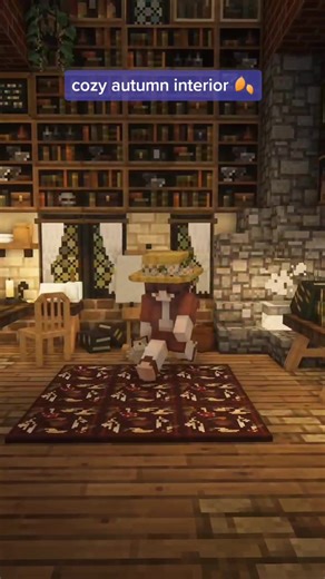 Cozy Cottage Interior | Minecraft Building Inspiration