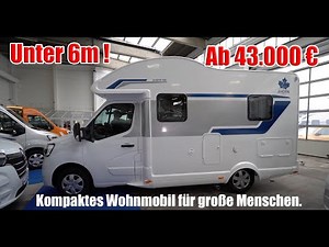 Für Riesen unter 6m: Wohnmobil Ahorn Camp T 590 2021 - Renault Master 2021. Bis zu 6 Jahre Garantie.