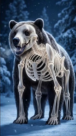 How Bears Survive Months Without Food 🐻 #shorts