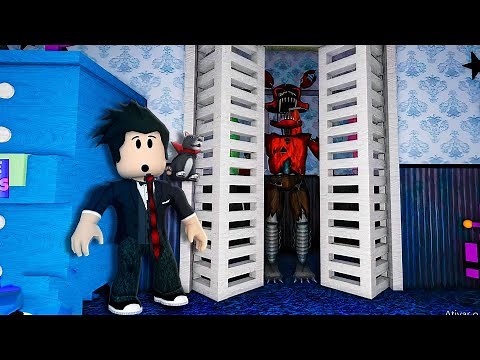 QUARTO COM FNAF ANIMATRONIC | Roblox - Five Nights at Freddy's 4