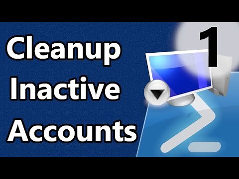 Cleanup Inactive AD Accounts w/ PowerShell Pt 1: New-Timespan, Search-ADAccount, Disable-ADAccount