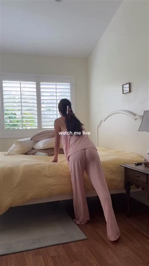 Paul on Instagram: "Nonverbal 2026 😌 @eberjey pajamas @freepeople neon tank top @csb leggings @sportyandrich cropped hoodie @sacheubeauty lip stain @rhode eye mask"