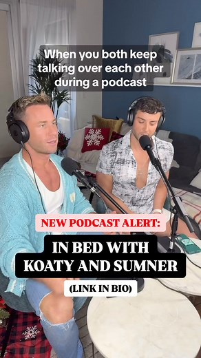 THE DAY HAS FINALLY COME! Our new podcast, In Bed with Koaty and Sumner, is now LIVE! Join us while we explore the world of love, dating, and relationships from a reality and adult film world point of view. So take off your clothes, it’s time to get in bed with the duo that does more than each other. LINK IN BIO! Episodes 1 and 2 are now available to stream. Are you dealing with performance anxiety in the bedroom? Have you opened up your relationship and are feeling jealous or envy? Come see wha