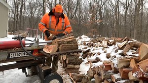 5.9K views · 111 reactions | In this February 17, 2018 firewood video I am using my Huskee 35 ton firewood video to split and stack summer campfire wood at the same time in my summer campfire wood area. PLEASE be sure to FOLLOW or LIKE this page so you don't miss any future firewood | Joe's Premium Firewood | Facebook